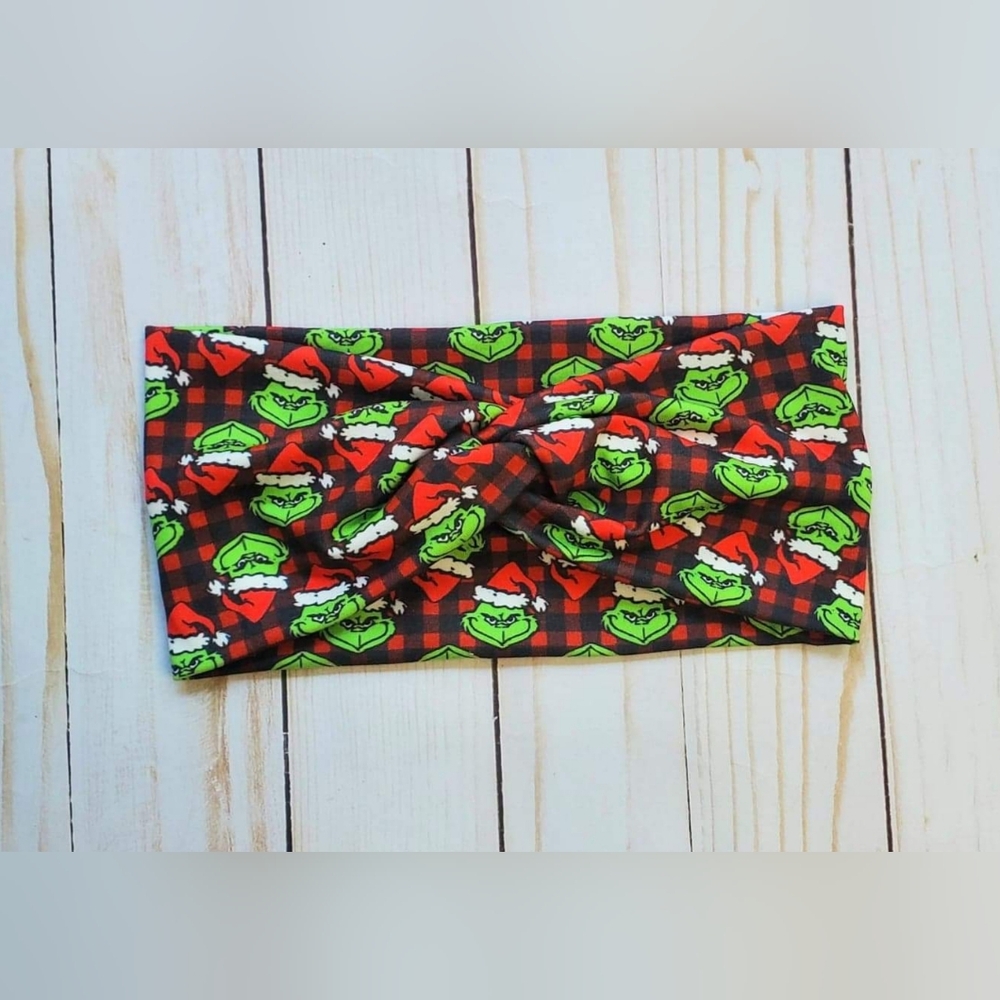 Headband green boy Christmas